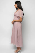Nora Midi Dress | Dusty Mauve