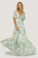 Maya Maxi Dress | Garden Multi