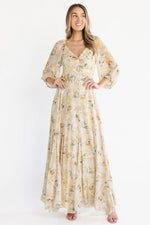 Aviana Maxi Dress | Golden Floral