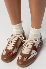 Potenza Classic Low Top Sneaker | Cognac Rose Multi