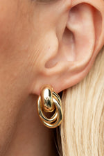 Revita Statement Earrings | Gold