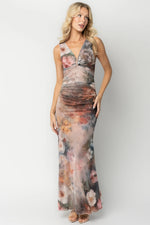 Sereno Maxi Dress | Rose Multi