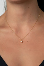 Tanaia Pearl Necklace | Gold