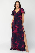 Theodora Maxi Dress | Indigo + Berry