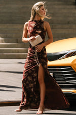 Vanderbilt Maxi Dress | Mahogany Floral