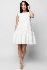 Paulina Short Dress | Off White