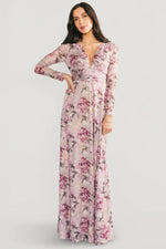 Fable Mesh Maxi Dress | Dusty Blush Mauve