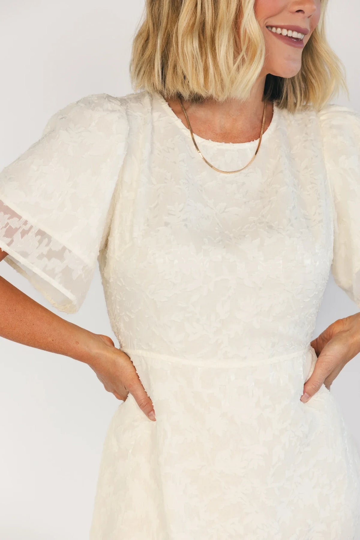Somerset Midi Dress | Cream