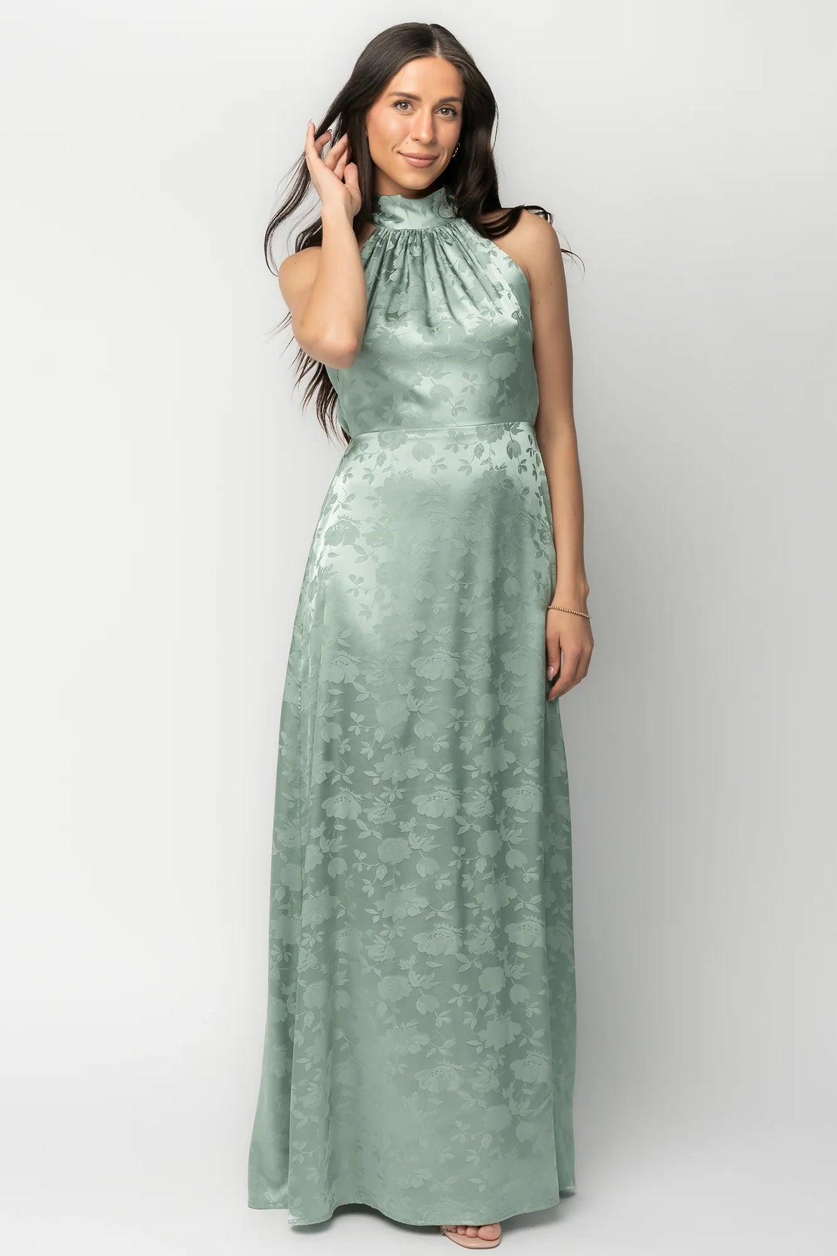 Milan Halter Maxi Dress | Sage