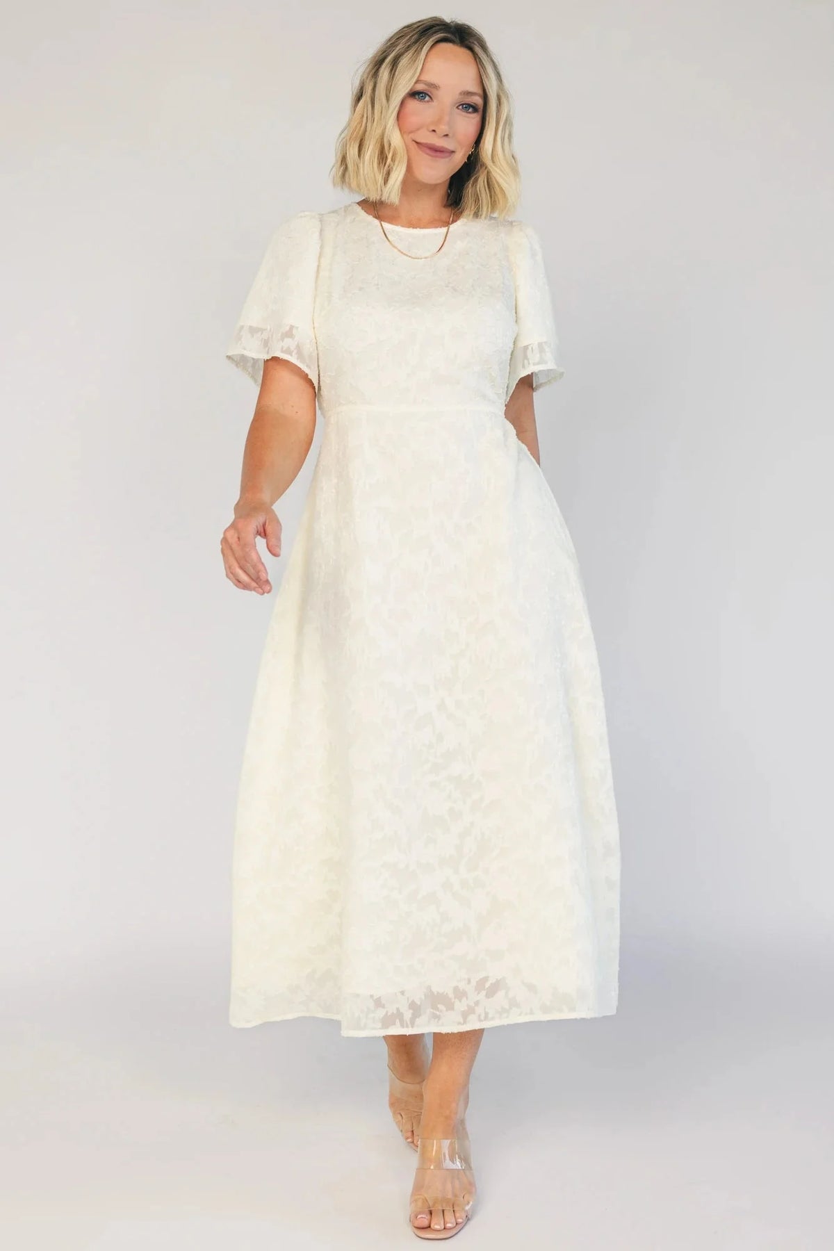 Somerset Midi Dress | Cream